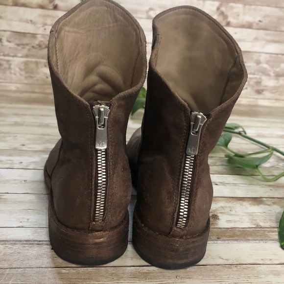 Officine Creative Metallic Leather Ankle Bootie - Picture 5 of 9